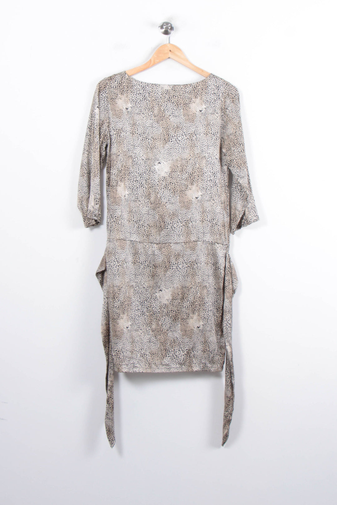 Robe Imprimée Beige - Taille XL/42 de la marque Valentine Gauthier | PARAD79023 - Vendu par Paradigme - Image 4