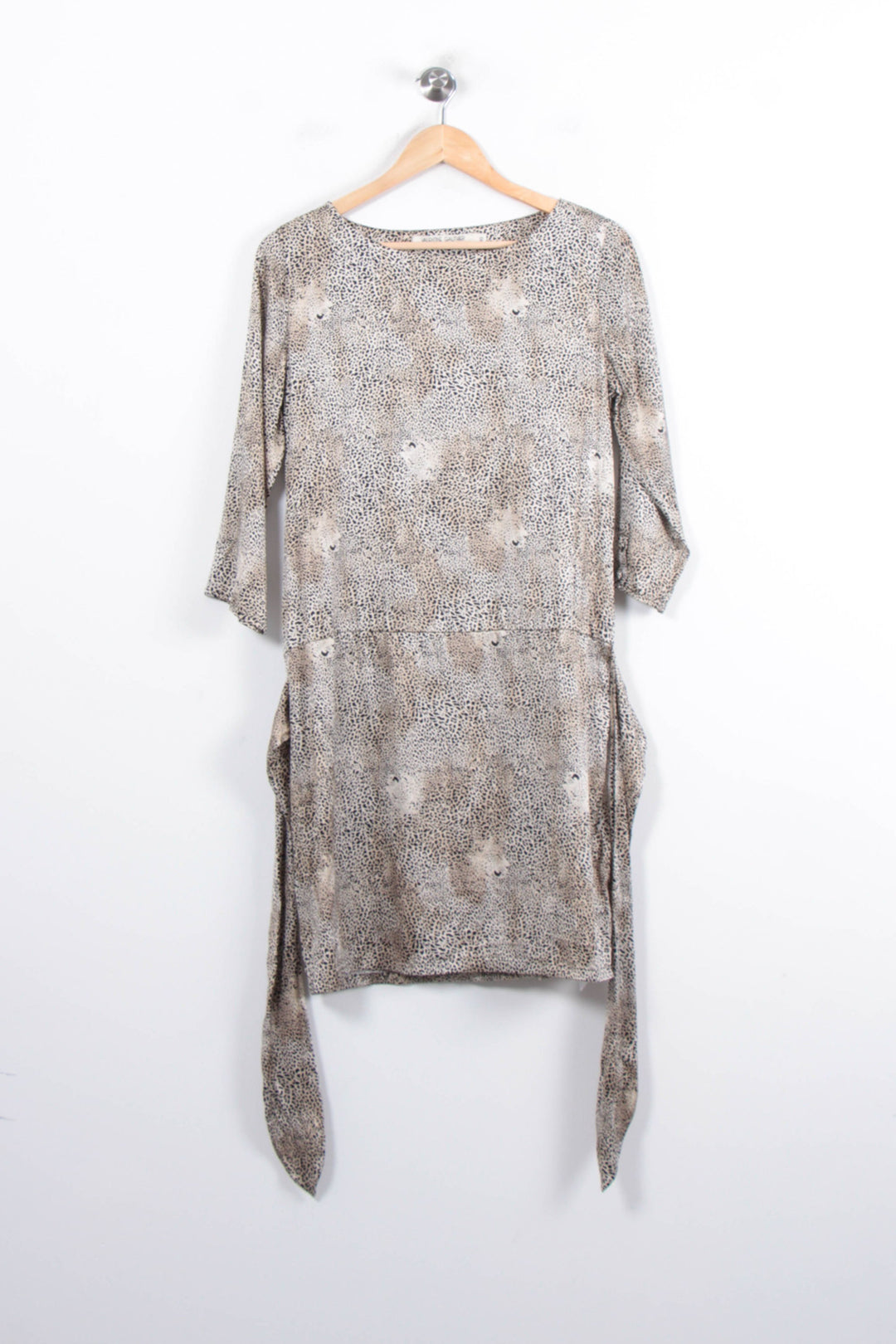 Robe Imprimée Beige - Taille XL/42 de la marque Valentine Gauthier | PARAD79023 - Vendu par Paradigme - Image 2