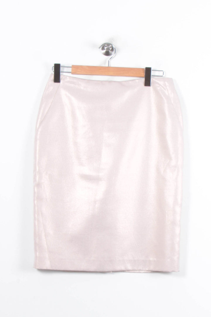 Jupe Crayon Rose - Taille L/40 de la marque Tara Jarmon | PARAD79025 - Vendu par Paradigme - Image 2