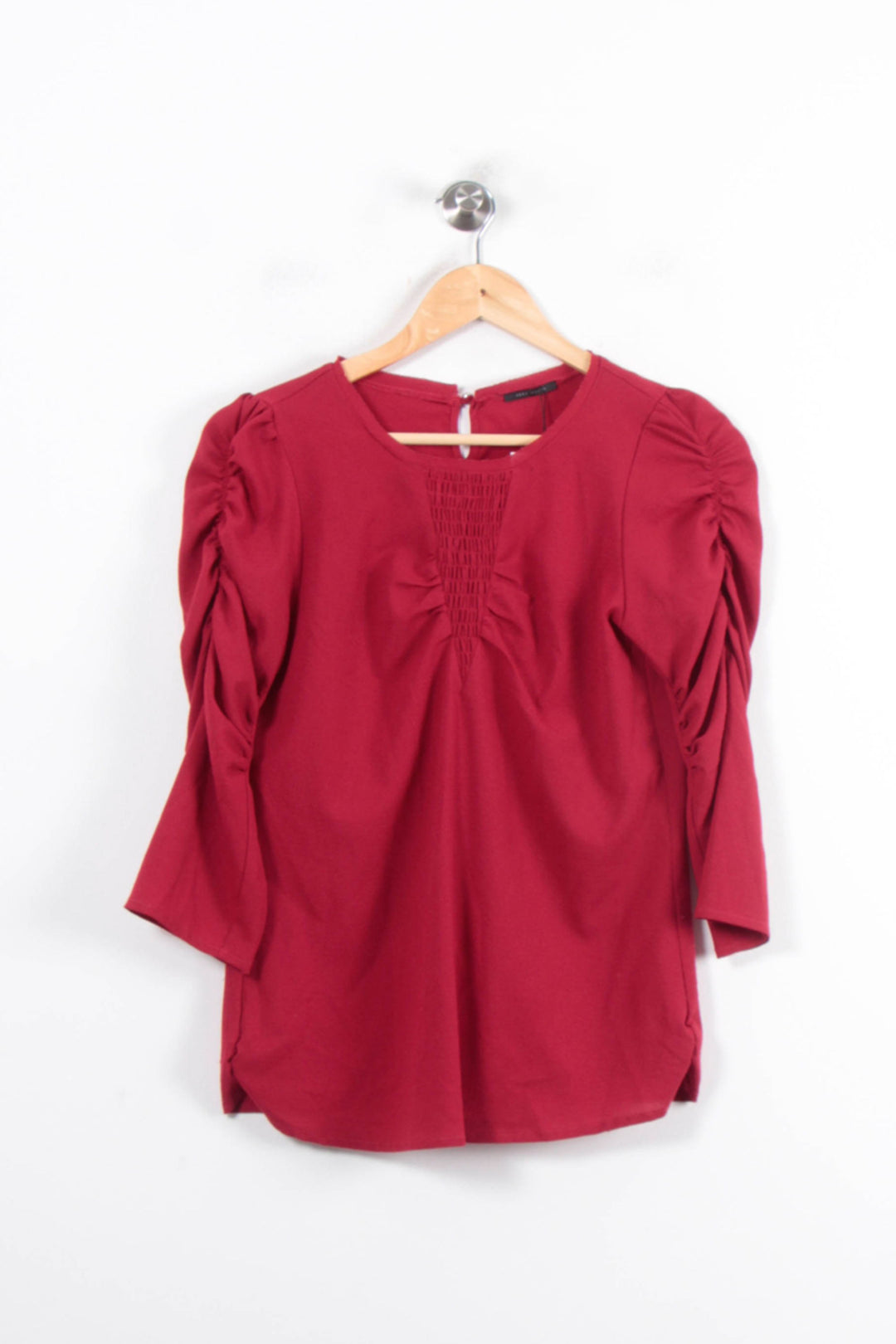Blouse Rouge - Taille M/38 de la marque IKKS | PARAD79026 - Vendu par Paradigme - Image 2