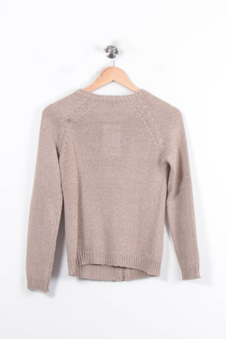 Gilet Beige - Taille S/36 de la marque Caroll | PARAD79029 - Vendu par Paradigme - Image 4