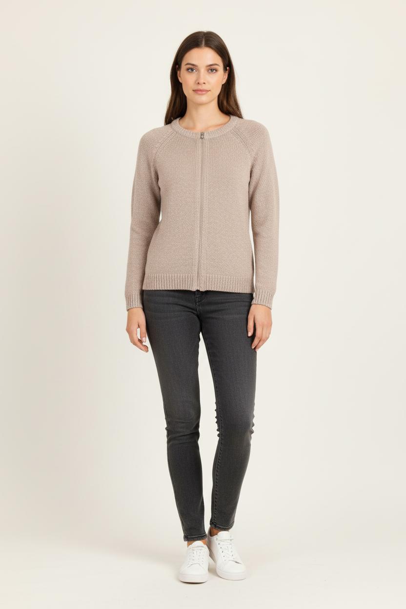 Gilet Beige - Taille S/36 de la marque Caroll | PARAD79029 - Vendu par Paradigme - Image 1