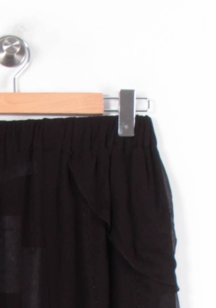 Jupe Courte Noire - Taille S/36 de la marque IRO | PARAD79034 - Vendu par Paradigme - Image 3