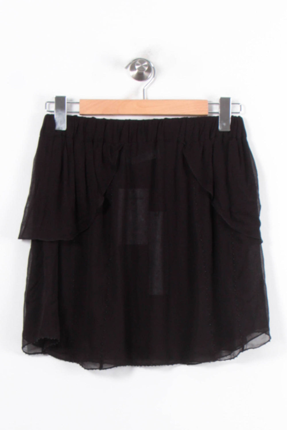 Jupe Courte Noire - Taille S/36 de la marque IRO | PARAD79034 - Vendu par Paradigme - Image 2