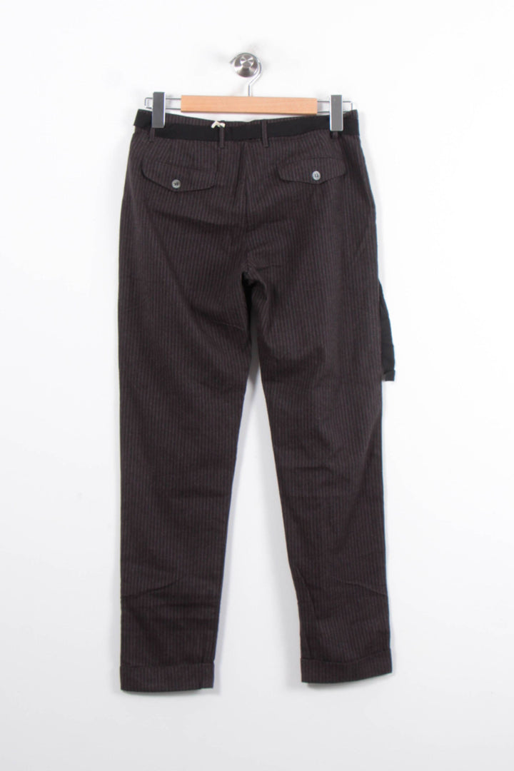 Pantalon Rayé Gris - Taille M/38 de la marque Stella Forest | PARAD79040 - Vendu par Paradigme - Image 4