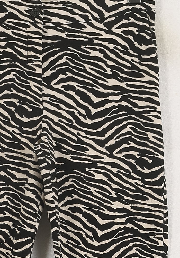 Legging Noir et Blanc - Taille S/36 de la marque La Fée Maraboutée | PARAD79051 - Vendu par Paradigme - Image 3