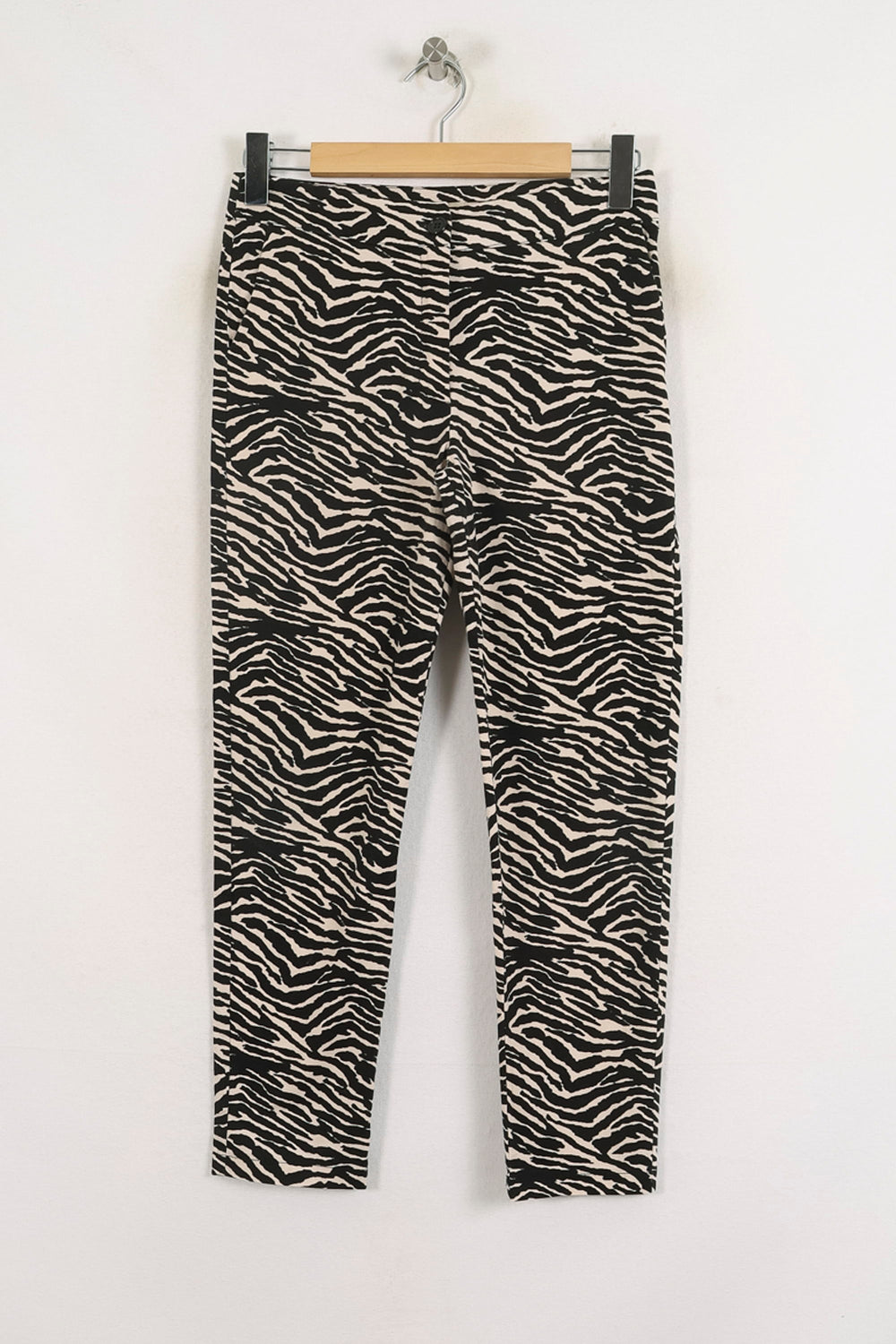 Legging Noir et Blanc - Taille S/36 de la marque La Fée Maraboutée | PARAD79051 - Vendu par Paradigme - Image 2