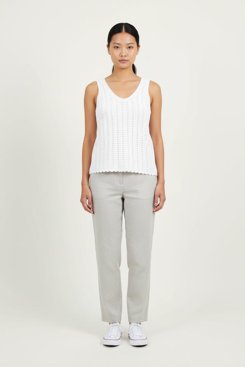 Débardeur Blanc - Taille S/36 de la marque Suncoo | PARAD79055 - Vendu par Paradigme - Image 1