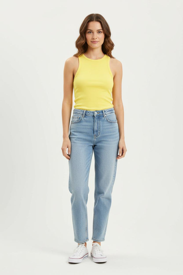 Débardeur Jaune - Taille S/36 de la marque Galeries Lafayette | PARAD79056 - Vendu par Paradigme - Image 1