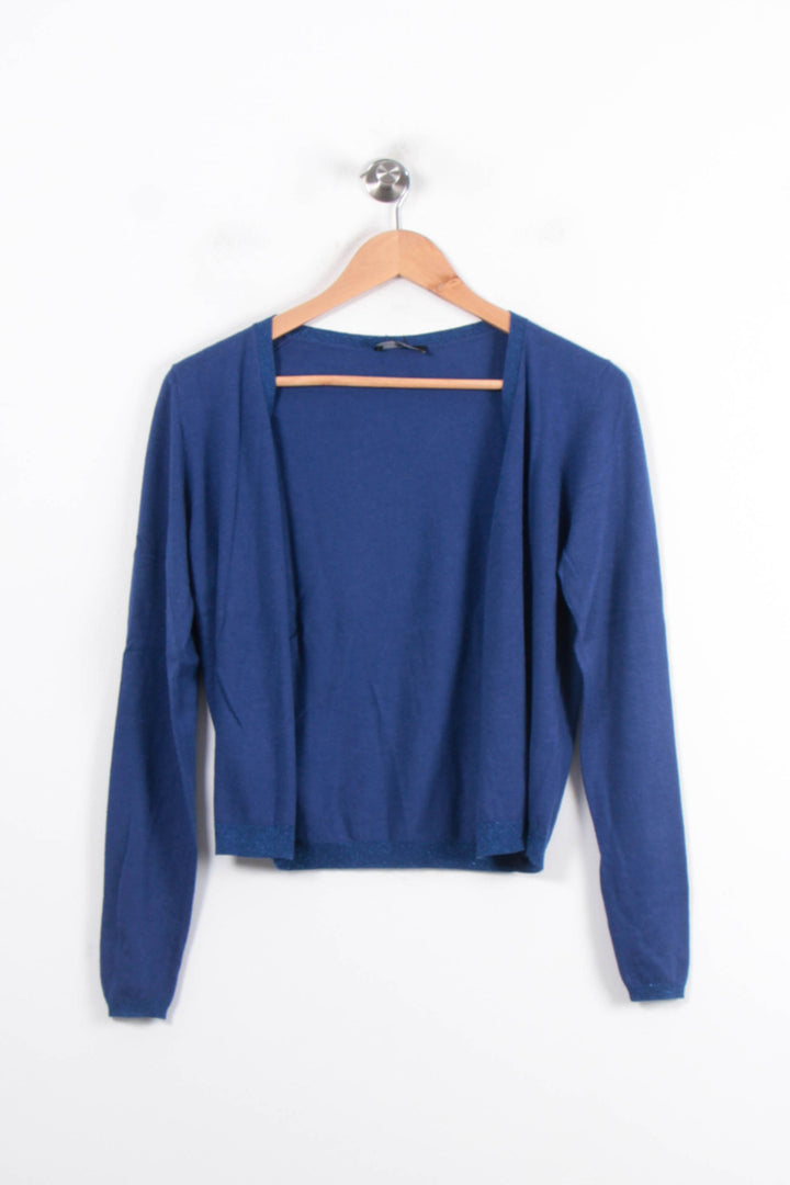Cardigan Bleu - Taille S/36 de la marque One Step | PARAD79057 - Vendu par Paradigme - Image 2