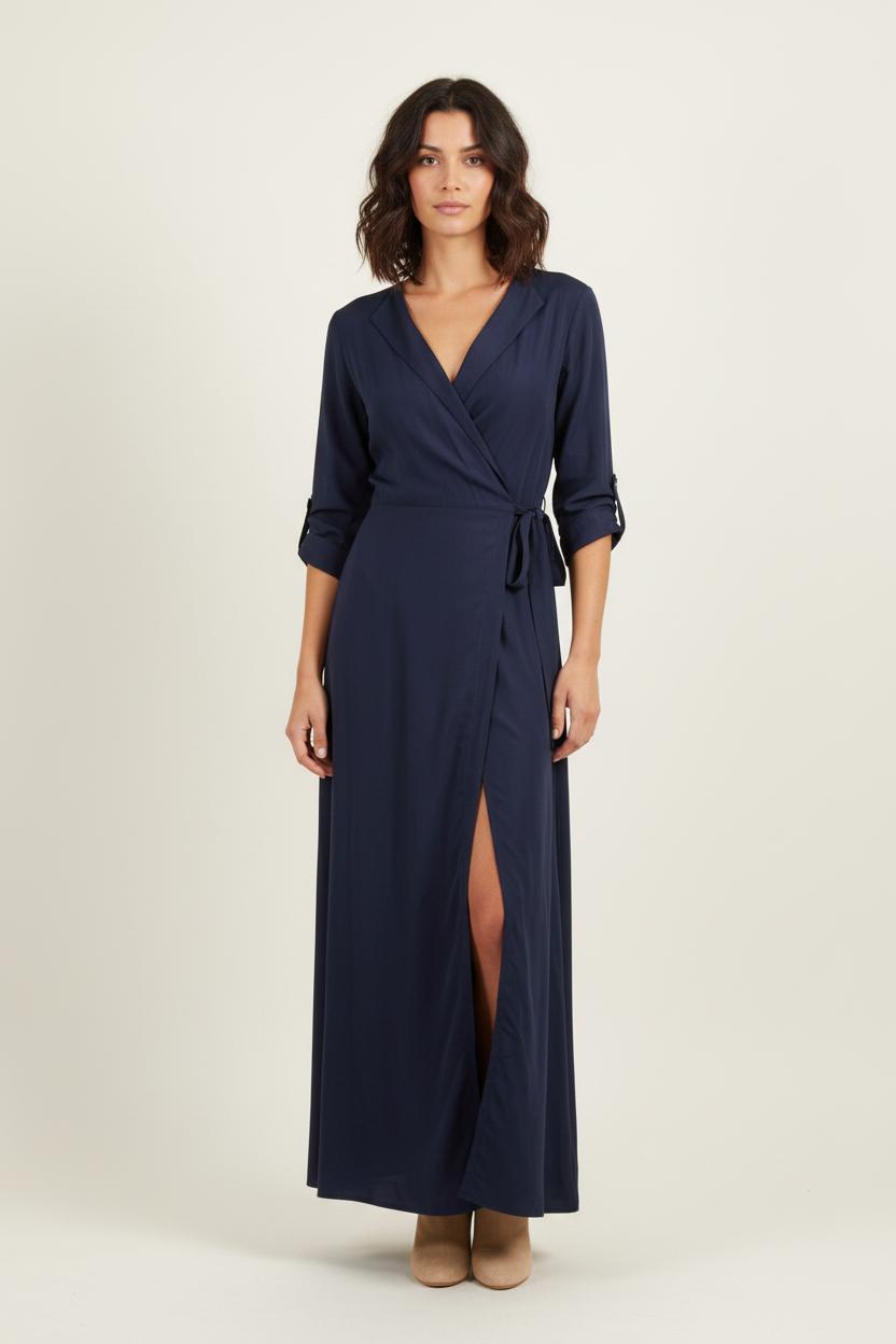 Robe Longue Bleue - Taille M/38 de la marque Valentine Gauthier | PARAD79064 - Vendu par Paradigme - Image 1
