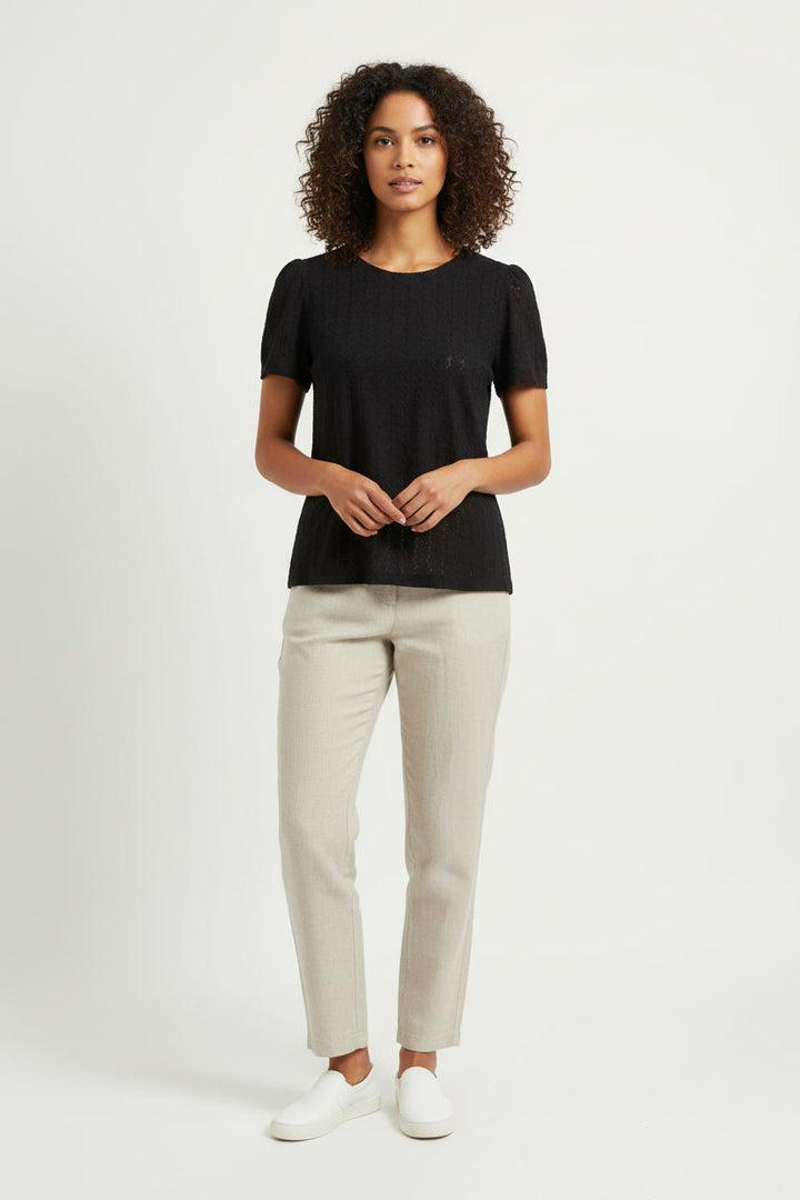 Blouse Noire - Taille XL/42 de la marque La Fée Maraboutée | PARAD79067 - Vendu par Paradigme - Image 1