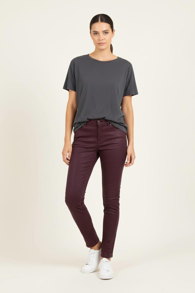 Jean Bordeaux - Taille M/38 de la marque IKKS | PARAD79072 - Vendu par Paradigme - Image 1