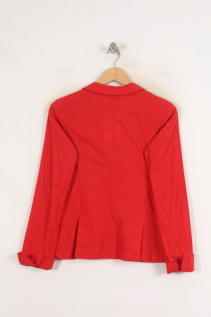 Veste Rouge - Taille S/36 de la marque Agnès b. | PARAD79078 - Vendu par Paradigme - Image 4