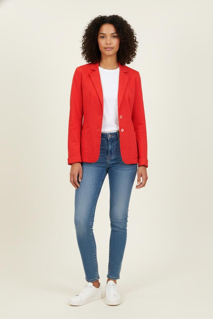 Veste Rouge - Taille S/36 de la marque Agnès b. | PARAD79078 - Vendu par Paradigme - Image 1