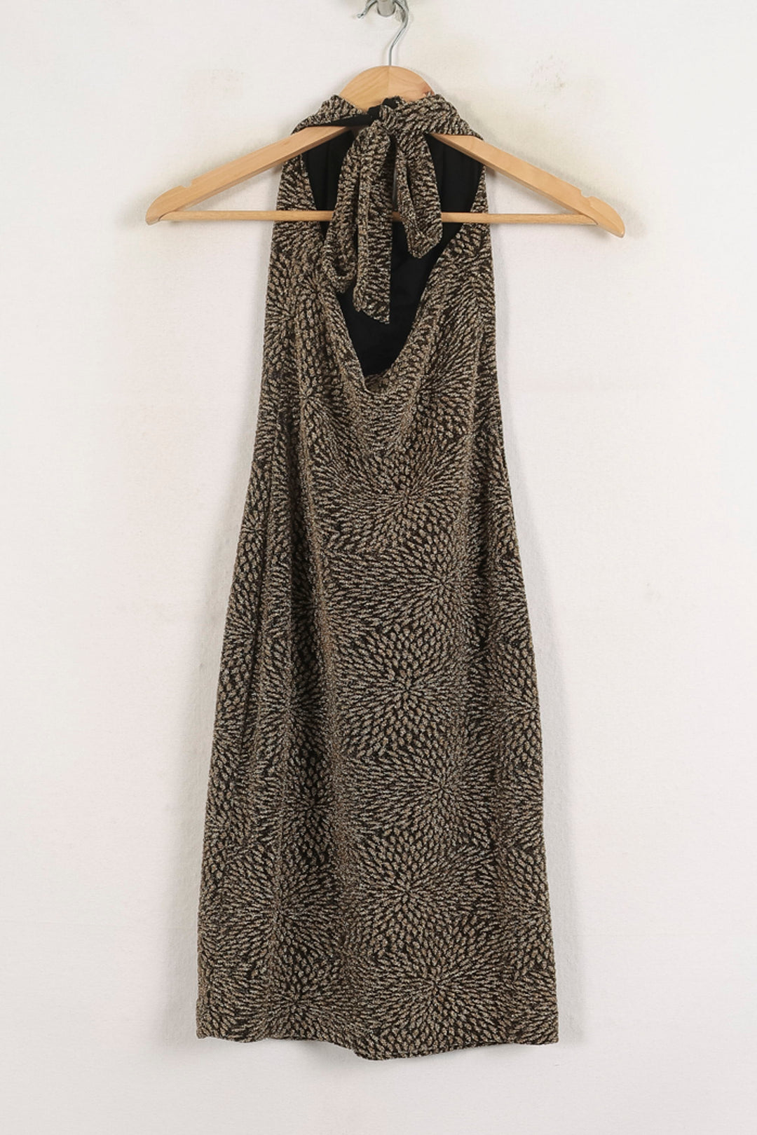 Robe Midi Or et Noir - Taille S/36 de la marque Rouje | PARAD79081 - Vendu par Paradigme - Image 4