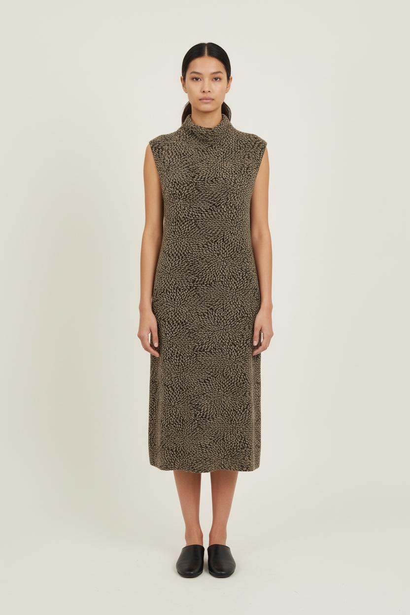 Robe Midi Or et Noir - Taille S/36 de la marque Rouje | PARAD79081 - Vendu par Paradigme - Image 1