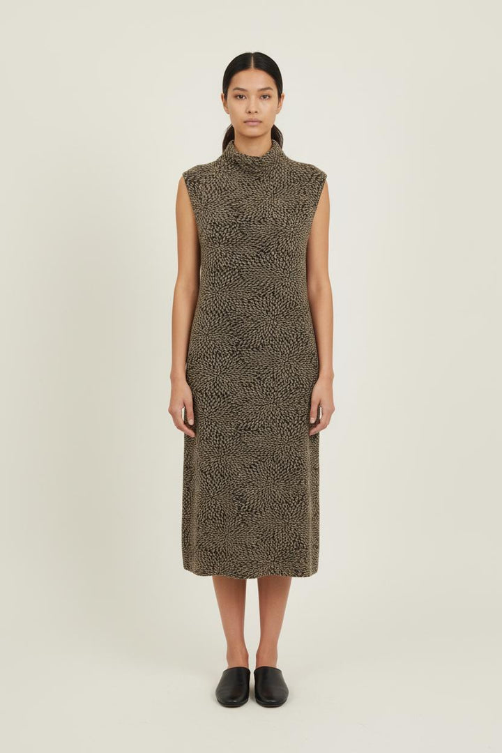 Robe Midi Or et Noir - Taille S/36 de la marque Rouje | PARAD79081 - Vendu par Paradigme - Image 1