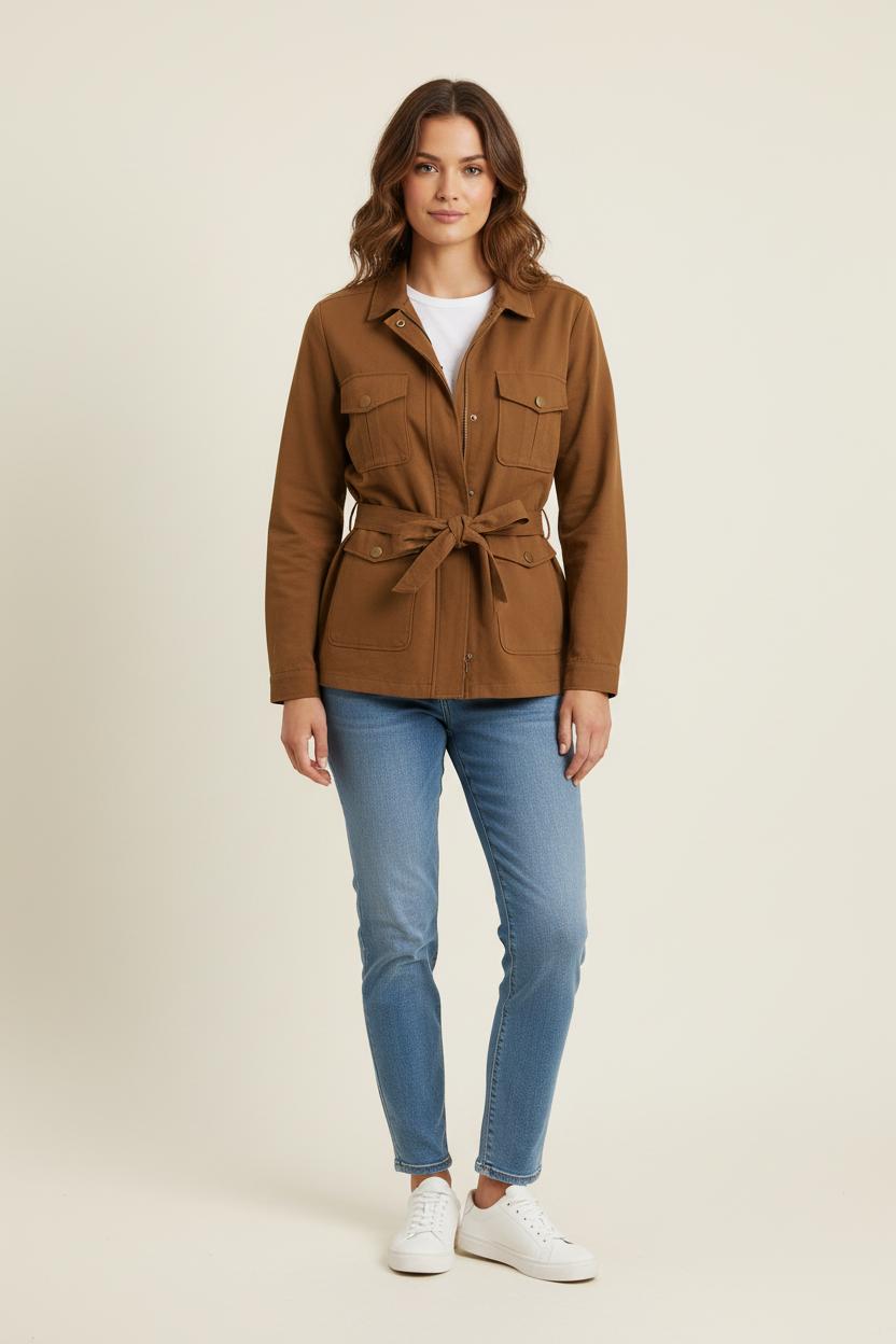 Veste Marron - Taille XS/34 de la marque Karl Marc John | PARAD79084 - Vendu par Paradigme - Image 1