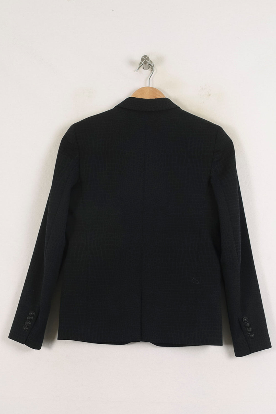 Blazer Noir - Taille S/36 de la marque The Kooples | PARAD79095 - Vendu par Paradigme - Image 4