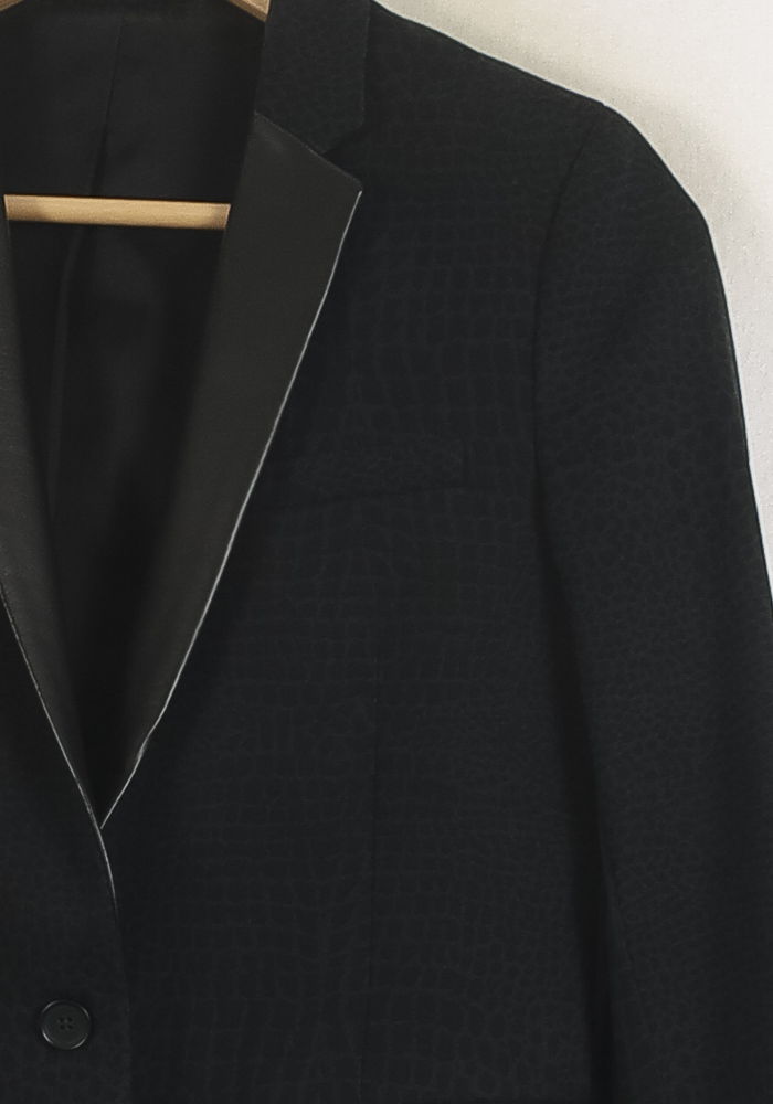 Blazer Noir - Taille S/36 de la marque The Kooples | PARAD79095 - Vendu par Paradigme - Image 3
