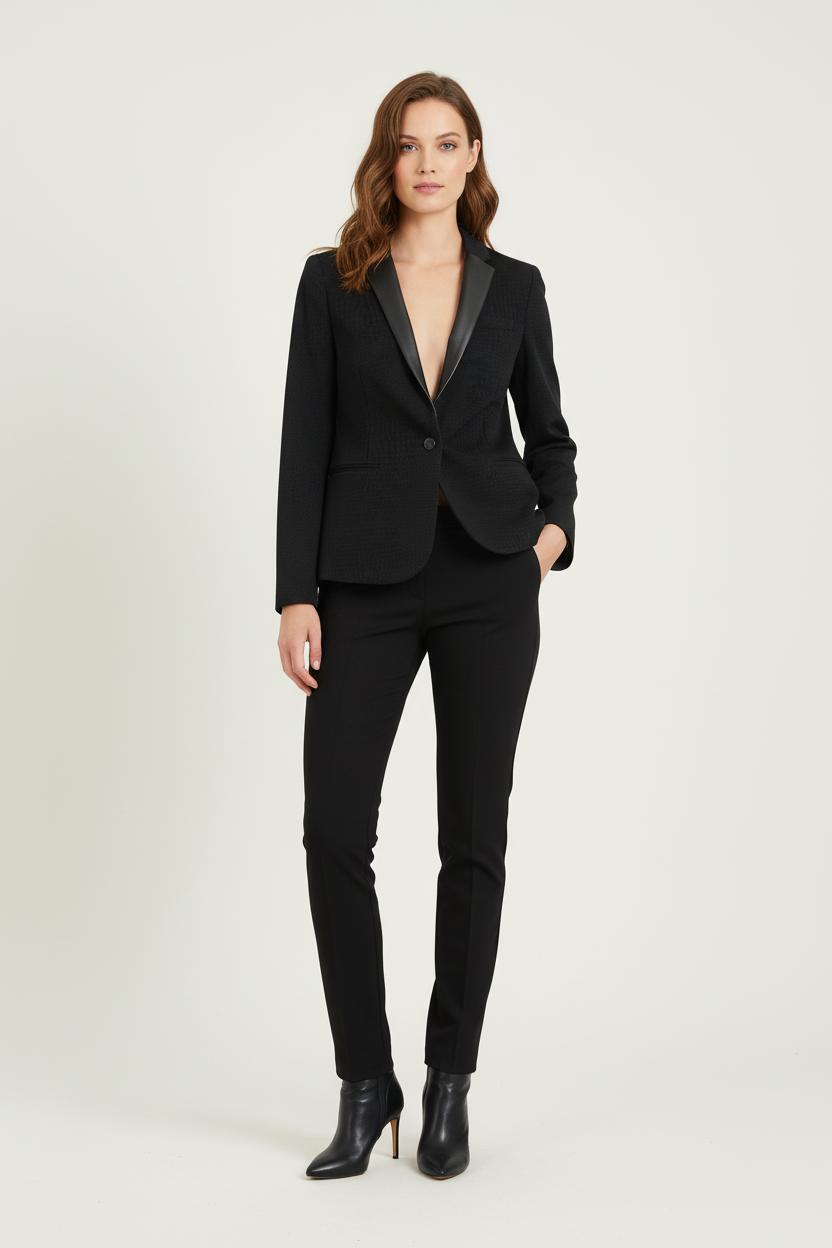 Blazer Noir - Taille S/36 de la marque The Kooples | PARAD79095 - Vendu par Paradigme - Image 1