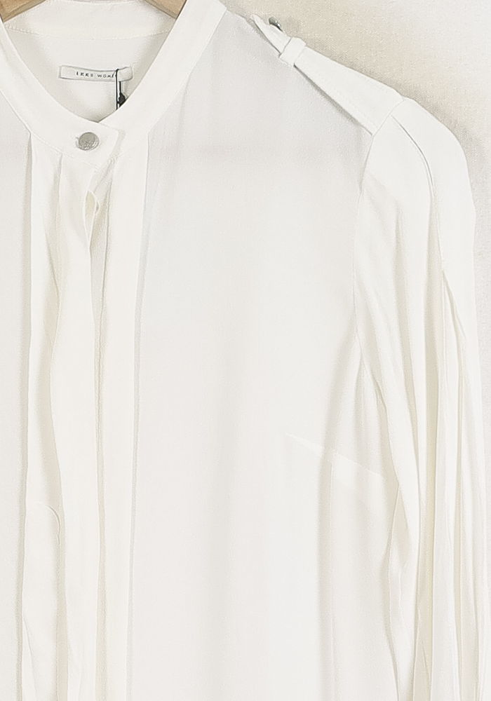 Blouse Blanche - Taille XS/34 de la marque IKKS | PARAD79097 - Vendu par Paradigme - Image 3