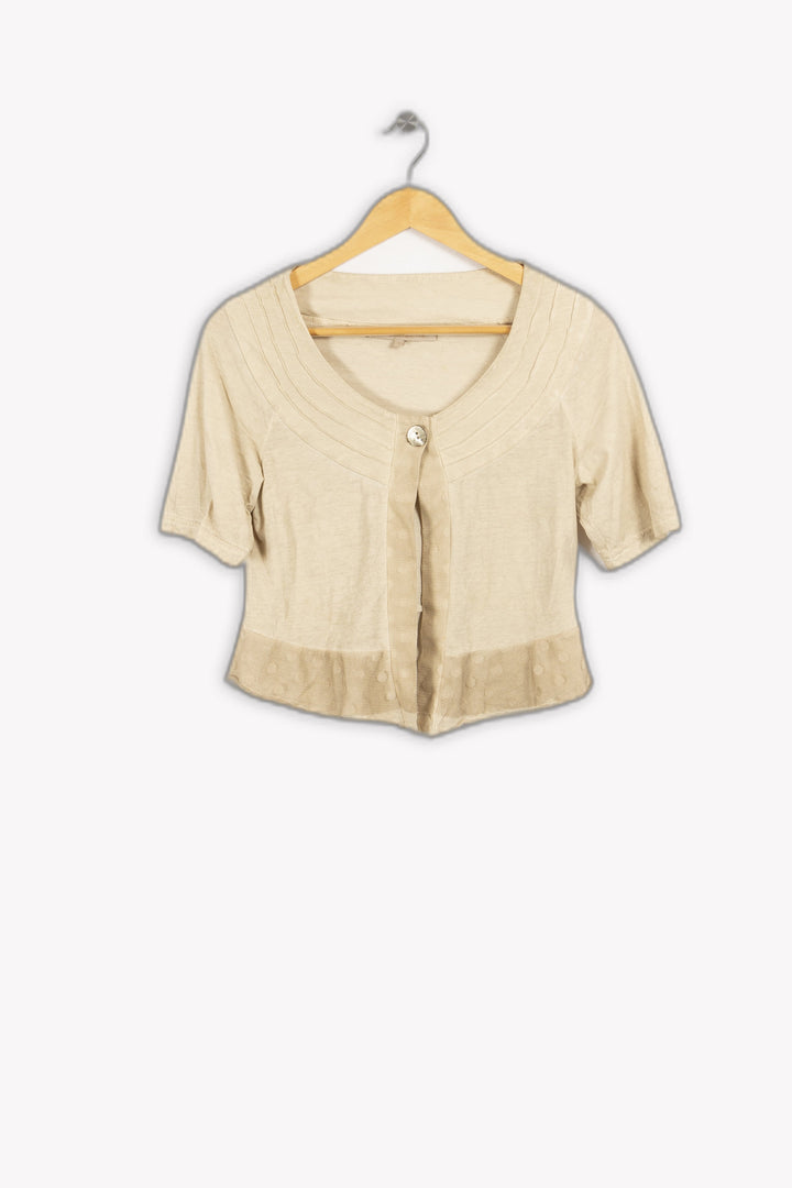 Top beige - S/36