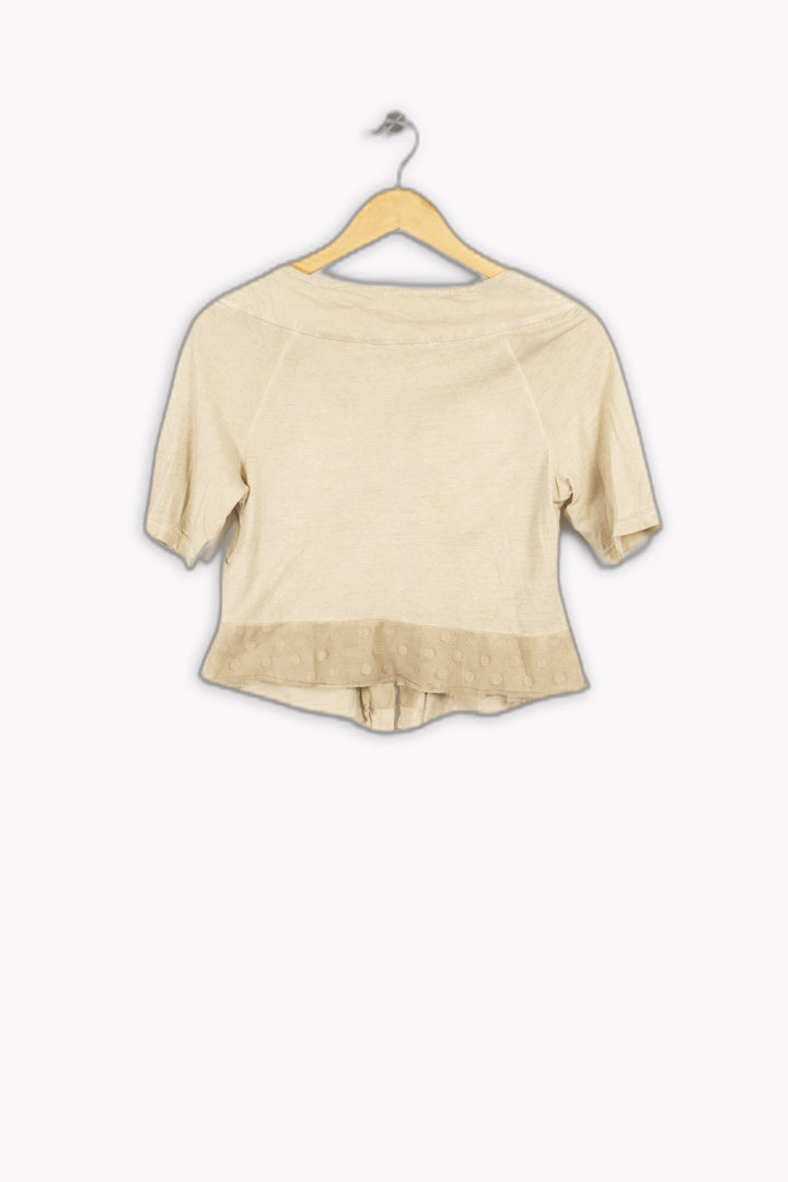 Top beige - S/36
