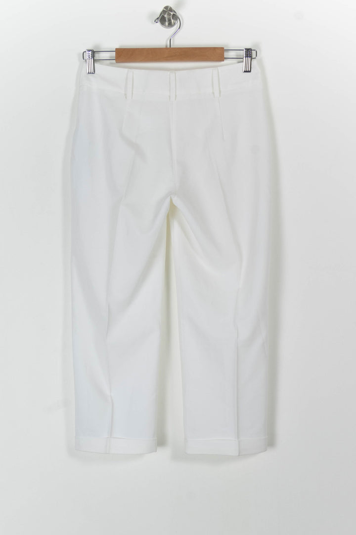 Pantalon Blanc - Taille M/38 de la marque La Fée Maraboutée | PARAD80000 - Vendu par Paradigme - Image 4