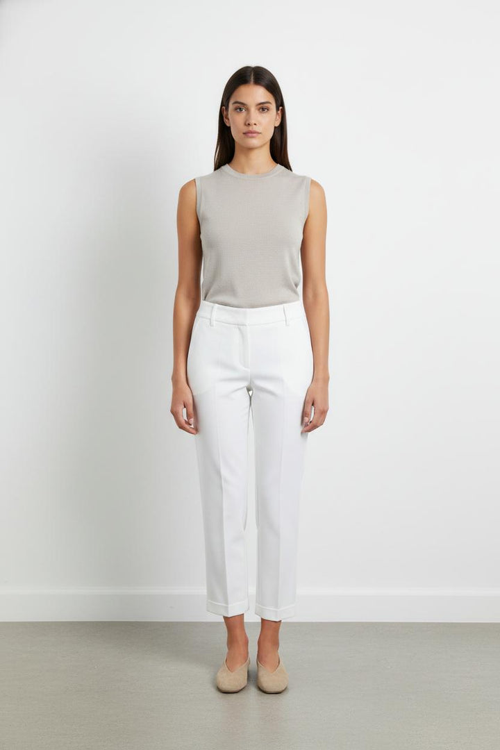 Pantalon Blanc - Taille M/38 de la marque La Fée Maraboutée | PARAD80000 - Vendu par Paradigme - Image 1