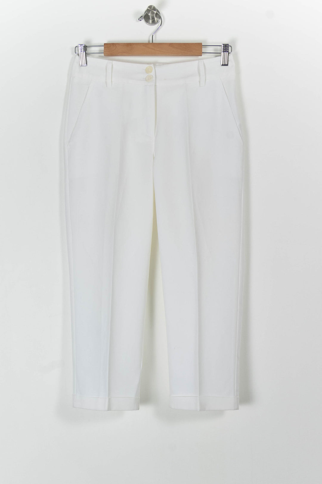 Pantalon Blanc - Taille M/38 de la marque La Fée Maraboutée | PARAD80000 - Vendu par Paradigme - Image 2