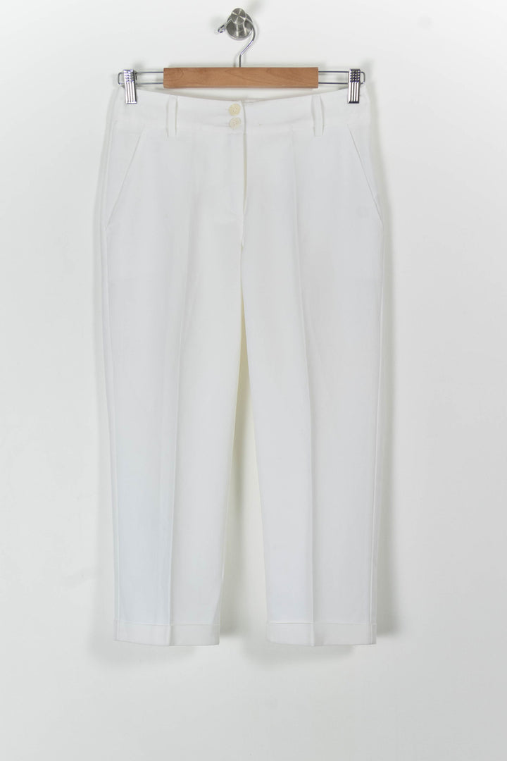 Pantalon Blanc - Taille M/38 de la marque La Fée Maraboutée | PARAD80000 - Vendu par Paradigme - Image 2