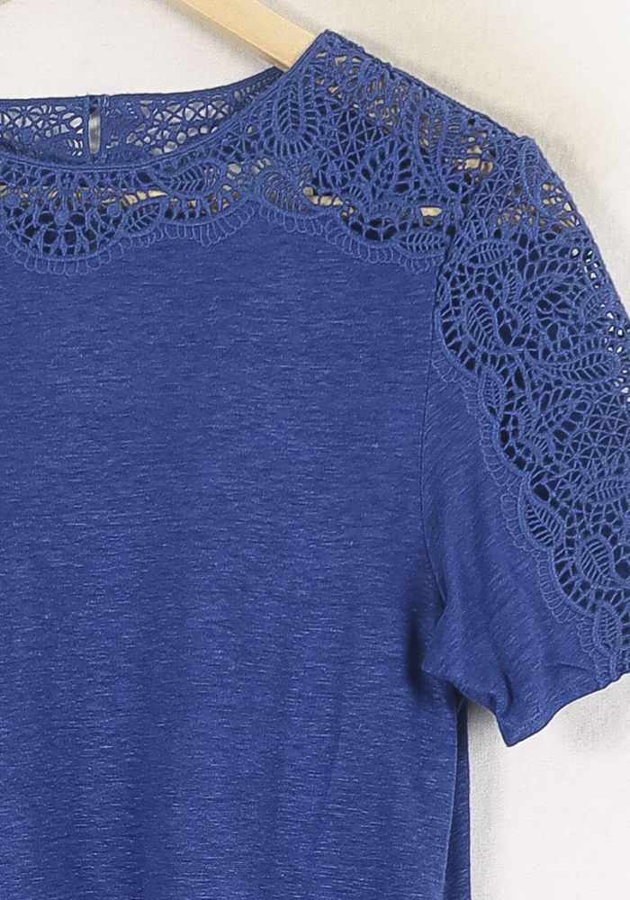 Tee-shirt Bleu - Taille M/38 de la marque Sézane | PARAD80002 - Vendu par Paradigme - Image 3
