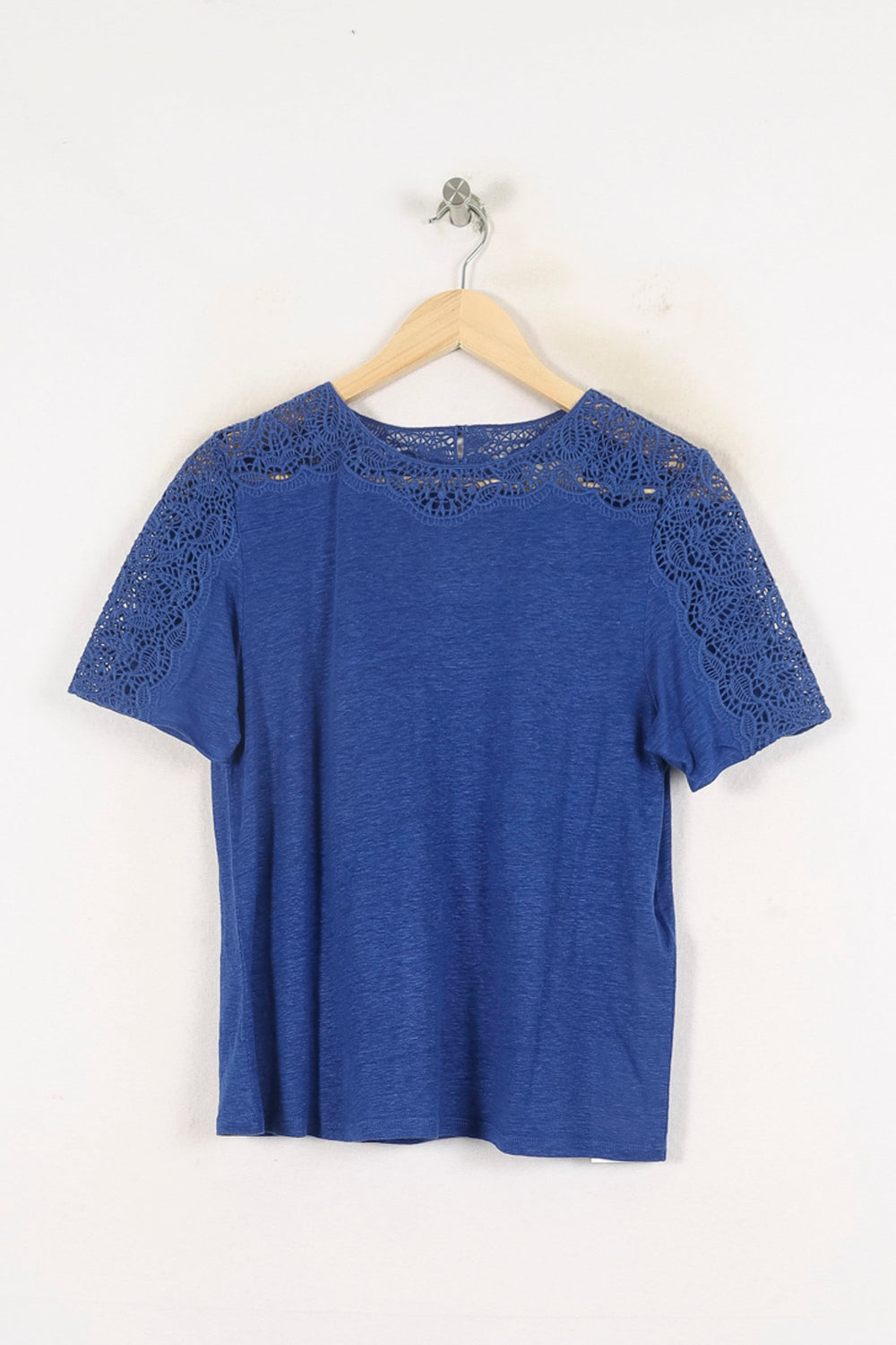 Tee-shirt Bleu - Taille M/38 de la marque Sézane | PARAD80002 - Vendu par Paradigme - Image 2