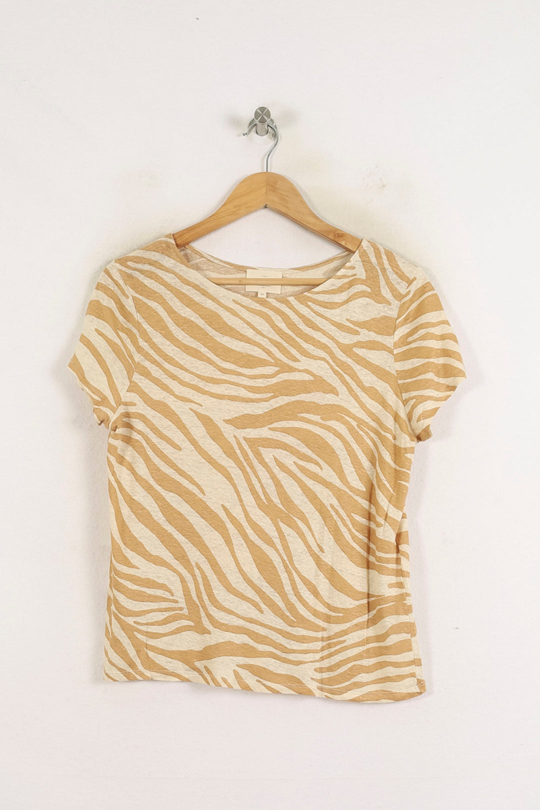 Tee-shirt Beige et Blanc - Taille XS/34 de la marque Sézane | PARAD80003 - Vendu par Paradigme - Image 2