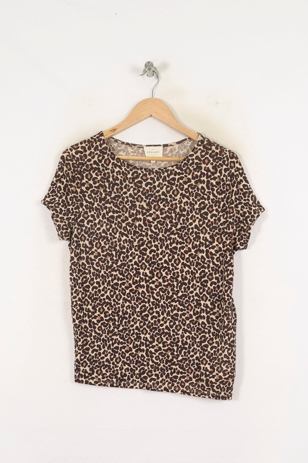 Tee-shirt Léopard Multicolore - Taille XS/34 de la marque Sézane | PARAD80005 - Vendu par Paradigme - Image 2