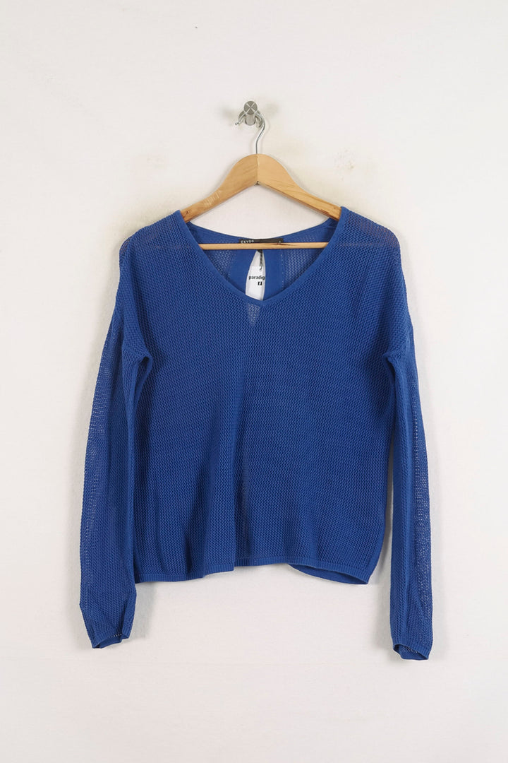 Pull Fin Bleu - Taille S/36 de la marque Ekyog | PARAD80006 - Vendu par Paradigme - Image 2
