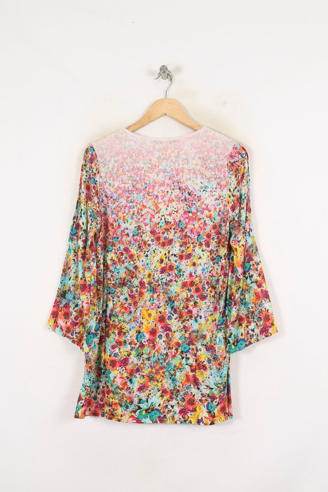 Blouse Multicolore - Taille M/38 de la marque La Fée Maraboutée | PARAD80008 - Vendu par Paradigme - Image 4