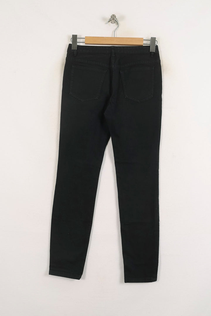 Jean Slim Noir - Taille M/38 de la marque A.P.C. | PARAD80015 - Vendu par Paradigme - Image 4