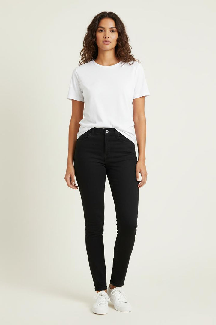 Jean Slim Noir - Taille M/38 de la marque A.P.C. | PARAD80015 - Vendu par Paradigme - Image 1