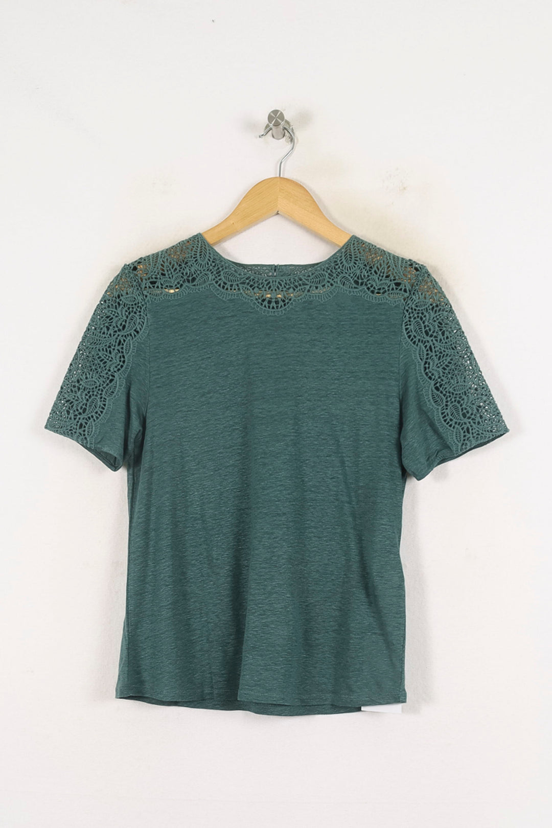 Tee-shirt Vert - Taille M/38 de la marque Sézane | PARAD80023 - Vendu par Paradigme - Image 2