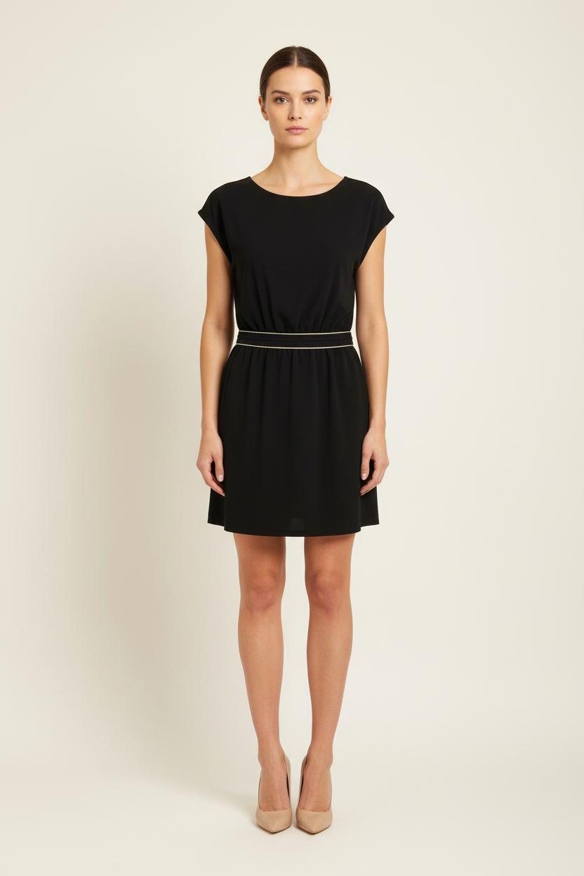 Robe Courte Noire - Taille M/38 de la marque Opullence | PARAD80035 - Vendu par Paradigme - Image 1