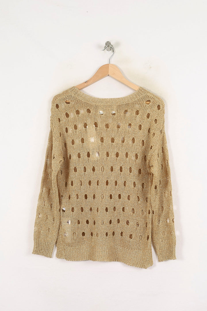 Pull Troué Doré - Taille T.U. de la marque Suncoo | PARAD80045 - Vendu par Paradigme - Image 4