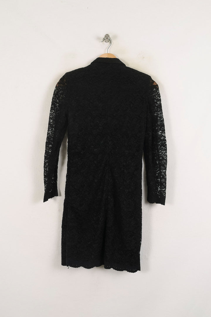 Robe Blazer Noire - Taille S/36 de la marque The Kooples | PARAD80049 - Vendu par Paradigme - Image 4