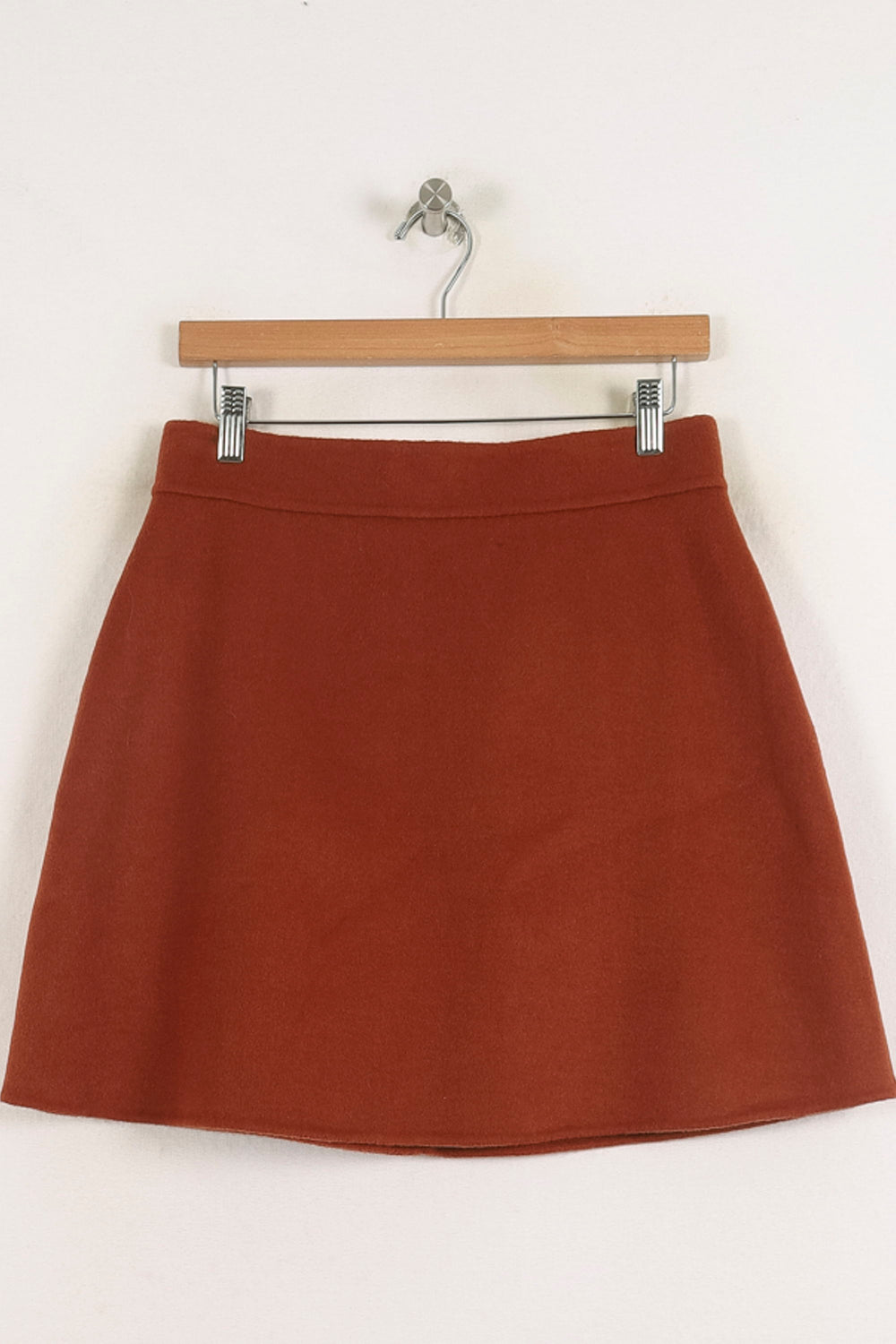 Jupe Trapèze Bordeaux - Taille L/40 de la marque Tara Jarmon | PARAD80058 - Vendu par Paradigme - Image 2