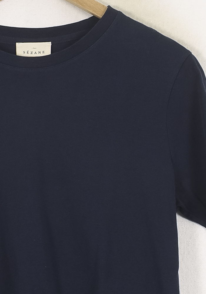 Tee-shirt Bleu - Taille S/36 de la marque Sézane | PARAD80060 - Vendu par Paradigme - Image 3