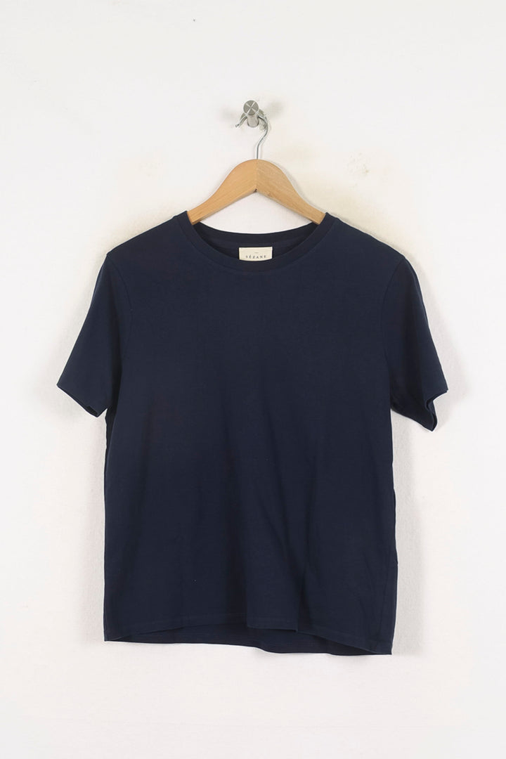 Tee-shirt Bleu - Taille S/36 de la marque Sézane | PARAD80060 - Vendu par Paradigme - Image 2