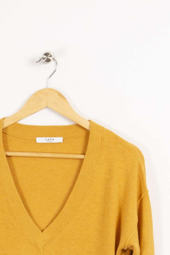 Basic orange sweater - S/36