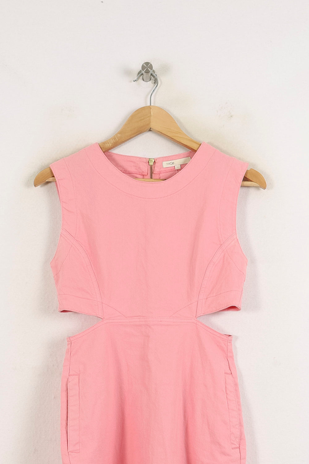 Robe Courte Rose - Taille S/36 de la marque Maje | PARAD80088 - Vendu par Paradigme - Image 2